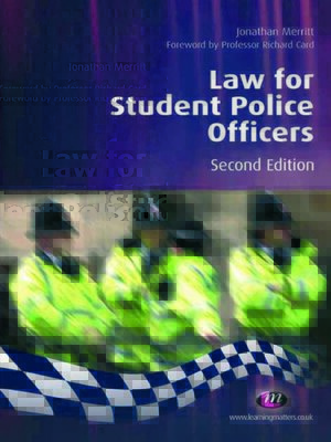 cover image of Law for Student Police Officers